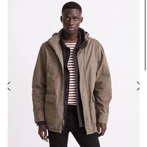 Madewell Mens Field Jacket - Cargo Green - Large